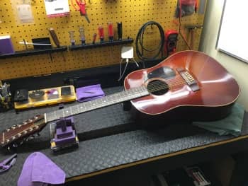 We offer professional 12-string acoustic guitar setups including Requinto setups.